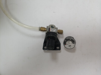 #ad SMC AR10 M5 Z modular regulator with pressure gauge with all fitting New $43.99