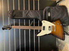 Fret King Fkv75hvtb Black Label Esprit V Setneck Agathis Guitar Tobacco Sunburst