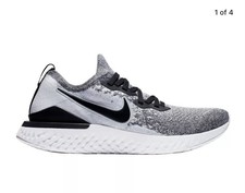 nike epic react flyknit full black