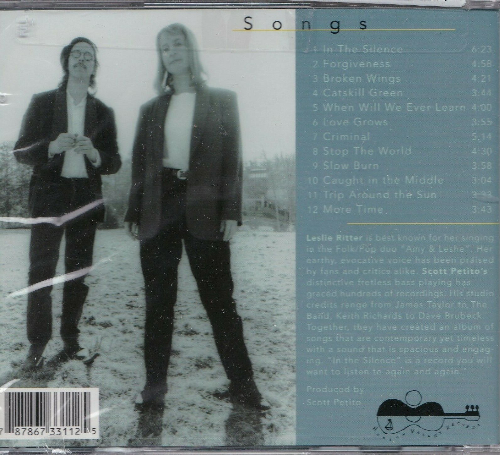 IN THE SILENCE - LESLIE RITTER / SCOTT PETITO New Sealed CD ...