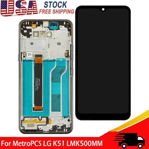 Replacement For LG K51 K500 / K500UM LCD Display Touch Screen Digitizer + Frame