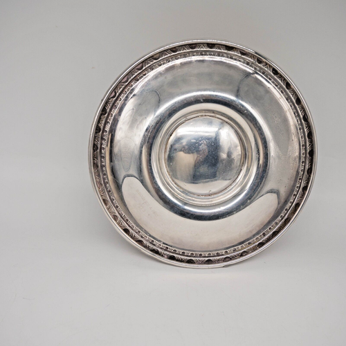 Silver Plate Gravy Bowl with attached Tray VTG - Picture 4 of 8