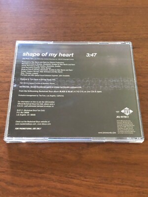 Backstreet Boys Shape Of My Heart CD single (CD5 / 5