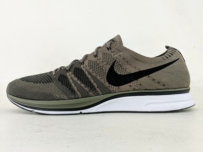 olive flyknit trainer