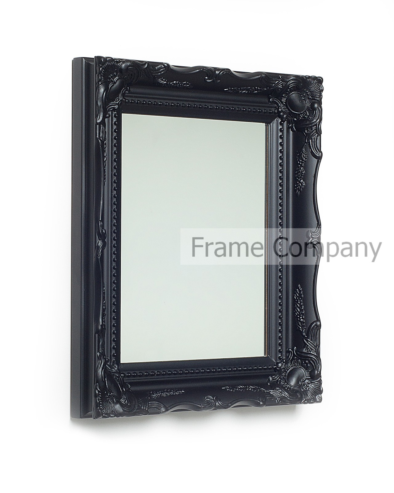 Baroque Swept Ornate Mirror Langley Wooden Classic Vintage Picture