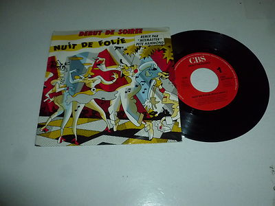DEBUT DE SOIREE - Nuit De Folie - 1989 Dutch 2-Track 7'' Juke Box Vinyl Single