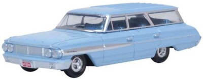 Oxford ~ HO 1964 Ford Country Sedan Station Wagon ~ Skylight Blue ~ 87FC64001
