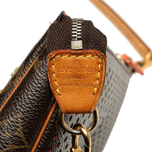 LOUIS VUITTON Monograma Perfo Pochette Accesorios Bolsa Bolso de Mano M95183【Usado】 - Imagen 8 de 12