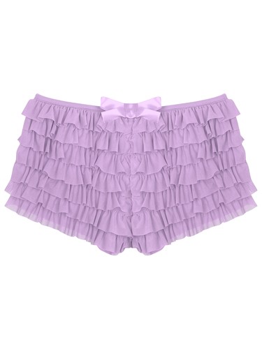 Sexy Damen Mesh Rüsche Spitze Jungenshorts süße Blüten hochtaillierte kurze Hose - Bild 69 von 77