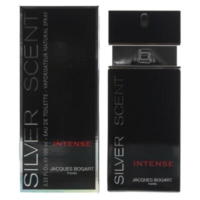 Jacques Bogart Silver Scent Intense EDT 100ml Spray - NEU. Herren - EDT For Him