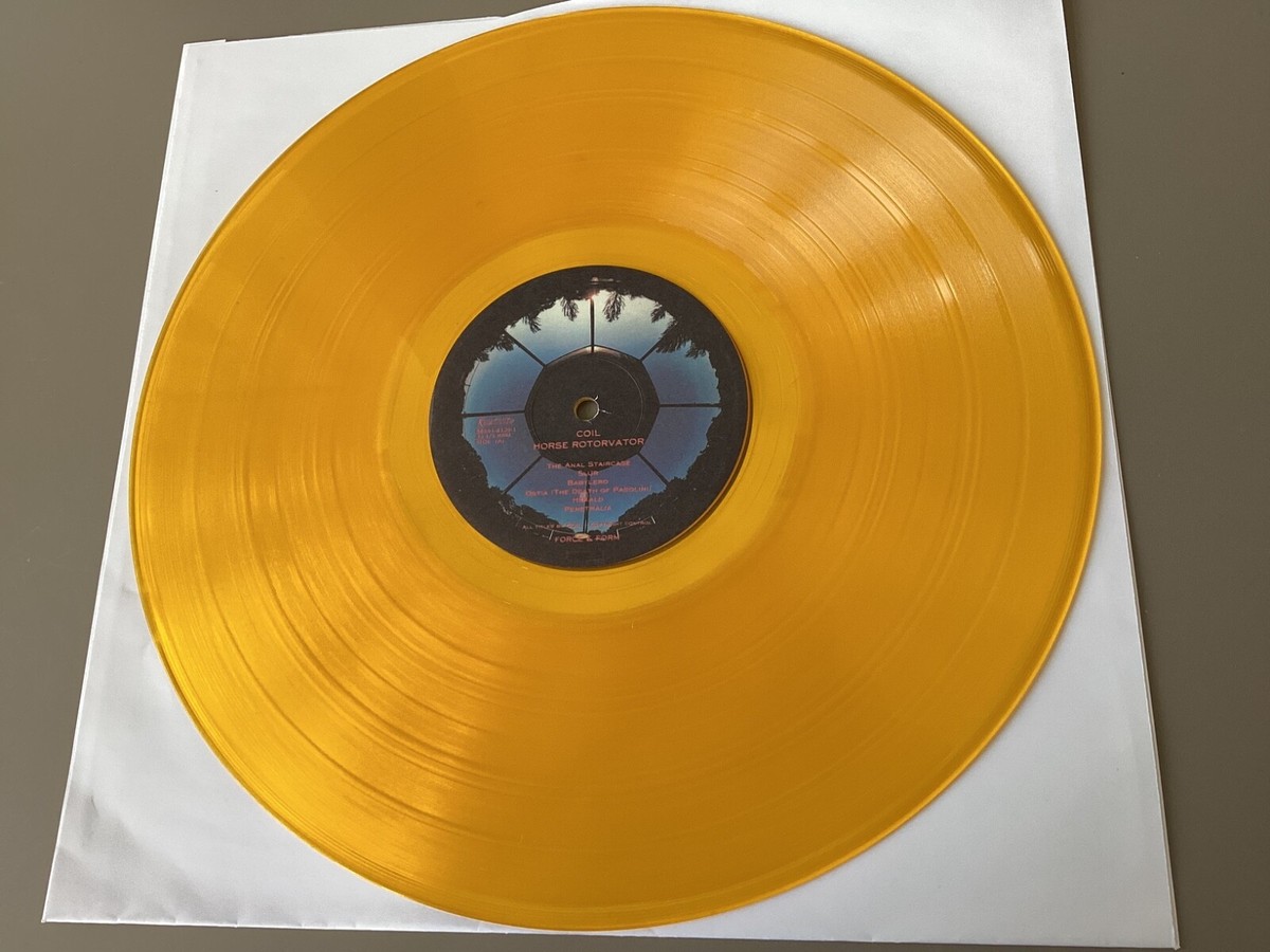 Coil Horse Rotorvator LP : Gold Transparent Vinyl US Release