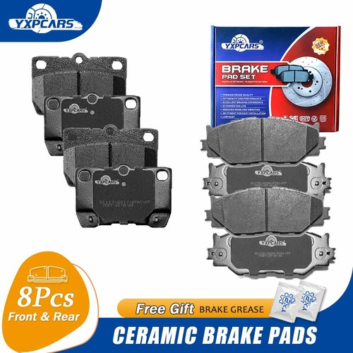 For 2006 2013 LEXUS IS250; Front Rear Ceramic Brake Pads eBay