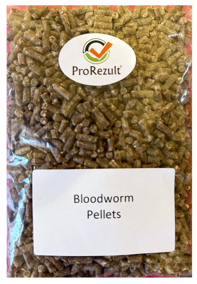 BLOODWORM STICKS PELLETS FISH FOOD FOR TROPICAL COLDWATER FISH KOI CATFISH 500g - Image 4 of 4