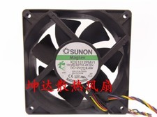 SUNON KDE1212PMV1 12038 120m 12V 8.4W 0.7A 4-wire cooling fan