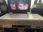 Sylvania Srd2900 Dvd Vcr Combo Player Vhs Recorder Bundle W/ Remote Tested Works