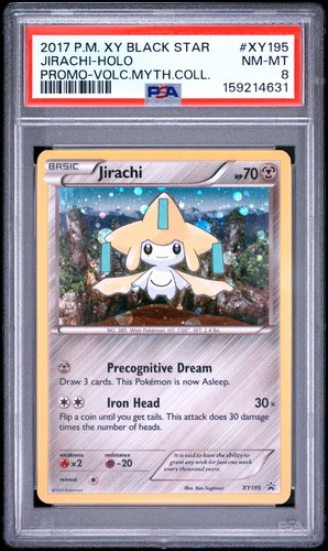 Jirachi graded PSA 8 for sale on eBay