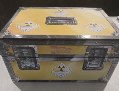 HOT WHEELS 2011 SDCC BACK TO THE FUTURE DELOREAN Plutonium Case Diecast , Rare