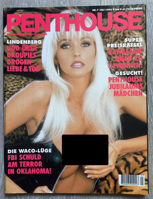 Penthouse Juli 1995 Elizabeth Ann Hilden Monica Tracy West Udo Lindenberg Sasha