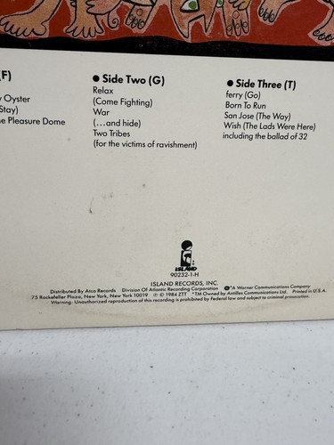 Frankie Goes To Hollywood – Welcome To The Pleasuredome -1984 Island (boxrb1) - Picture 7 of 7