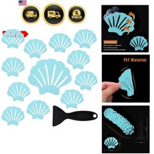 Bathtub Stickers Non-Slip, River- Safety Shower Treads Adhesive Appliques wit...