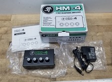 New In Box Mackie HM-4 4-Way Headphone Amplifier NOS