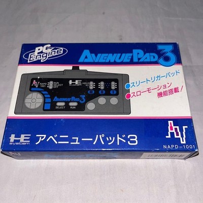 NEC Avenue Pad 3 Controller for PC Engine PCE Genuine Gamepad Japan Rare Good