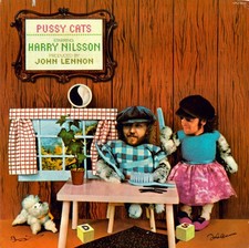 Harry Nilsson - Pussy Cats *RARE* OG 1974 Indianapolis 1st Press Lennon (VG+) LP