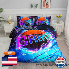 Smell Sunshine Basketball Comforter Set 3D Sports Theme Printed Bedding Set 1