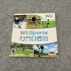 Wii Sports - Nintendo Wii Disc Manual And Sleeve
