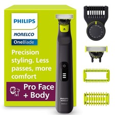 USA New Philips Norelco Oneblade 360 Pro Face Body Shaver QP6542/70