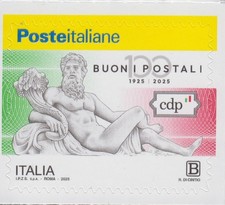 2025 Italia Repubblica Buoni postali nuovo