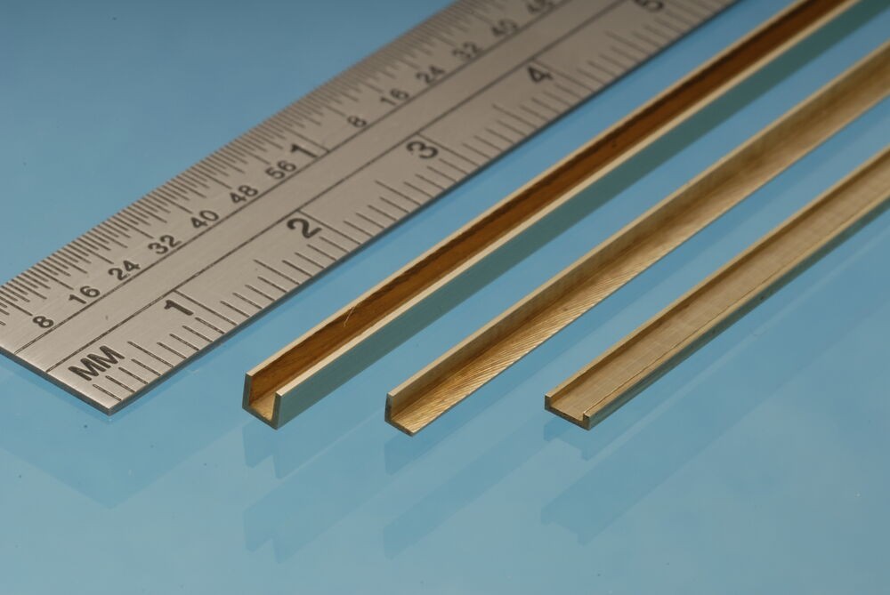 Albion Alloys L1 - Brass L Profile 1.5 x 1 mm - New