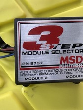 Msd 8737 3 Step Module Selector With Three Built In Rev Limiters Chip Style