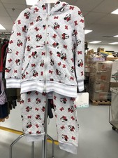 Disney Baby 24 Months Hooded Ear Top And Pants Jogger Outfit Set Minnie Mouse