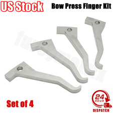 US For Most Modern Compound Bows Iron Linear Bow Press Finger 7/16 inch Set of 4
