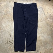 Vintage 70s Pendleton Wool Navy Talon Trouser Pants 36x28 1970s True Vintage