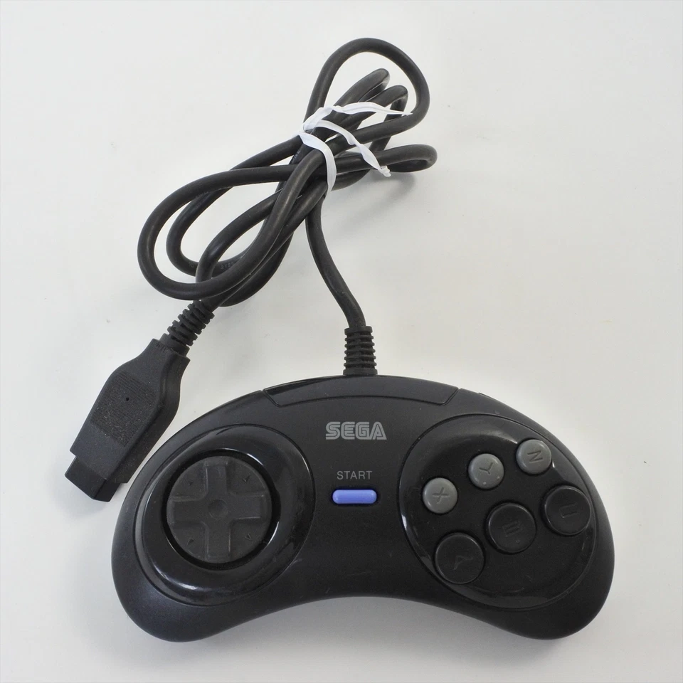 Mega Drive Control Pad SJ-6000 Fighting Controller 6B SEGA Tested JAPAN 0310 - Image 2 of 4