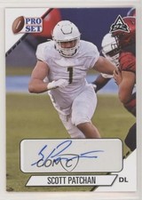2021 Leaf Pro Set College Auto Scott Patchan #PS-SP1 Auto a6l