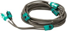 KICKER 47KMI3 2-CHANNEL MARINE SERIES INTERCONNECT RCA AMPLIFIER CABLE 9.8FT