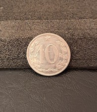 Münzen Tschechoslowakei Heller 10 1966
