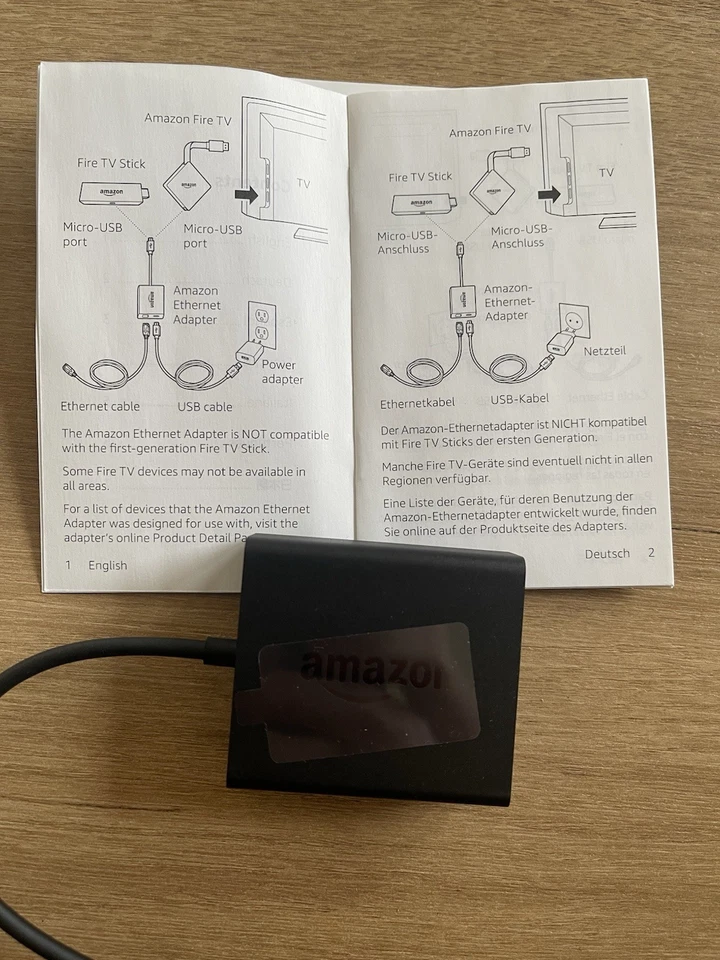 Amazon Ethernet Adapter for Fire TV Stick Genuine Accessory - Image 3 of 4