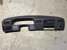 99-04 Ford F-250 F-350 Super Duty Dash Cluster Bezel Oem Dark Gray Grey Untested