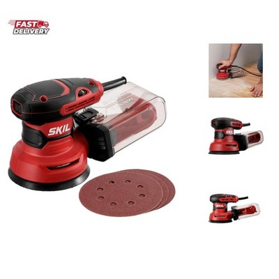 5  Random Orbital Sander with Cyclonic Dust Box & 3pc Sanding Sheet - SR21160...