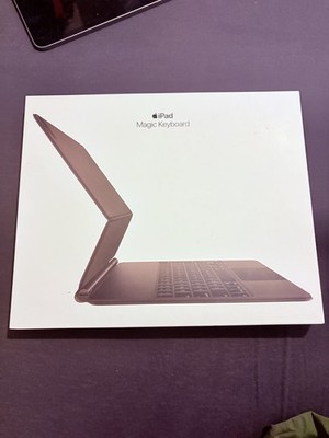 QWERTY APPLE IPAD PRO 12,9'' MAGIC KEYBOARD 3. 4. 5. 6. GEN SCHWARZ ORIGINAL NEU