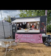 Catering Trailer with Victorian Jacket Potato Oven. Good Condition.