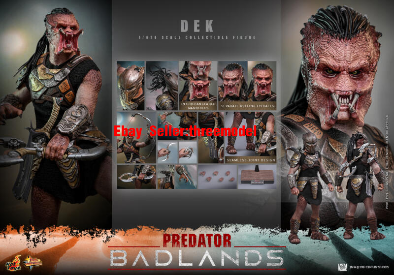 Hot Toys MMS849 1/6 Predator Badlands Dek Collectible Action