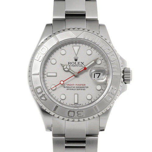 Rolex Yacht-Master 16622 40mm Stainless Steel Silver Wristwatc...