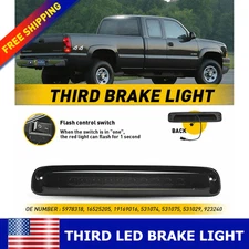Fit For 1999-06 Chevy Silverado GMC Sierra LED 3rd Brake Light Cargo Lamp Smoked