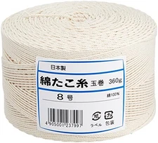 Endo Shoji Commercial-Grade Octopus String, Size 6 (360g Ball), Cotton, Made in