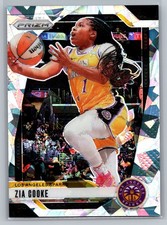 Zia Cooke 2024 Panini Prizm WNBA #46 Ice Prizms Los Angeles Sparks